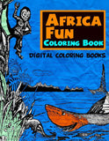 Africa Fun Coloring Book