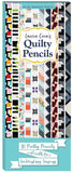 Laura Coia's Quilty Pencils: 10 Pretty Pencils with SewVeryEasy Sayings