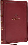 NRSV, Catholic Bible, Thinline Edition, Leathersoft, Red, Comfort Print: Holy Bible