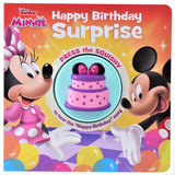 Disney Junior Minnie: Happy Birthday Surprise Sound Book [With Bat