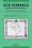 ACTA Germanica: German Studies in Africa