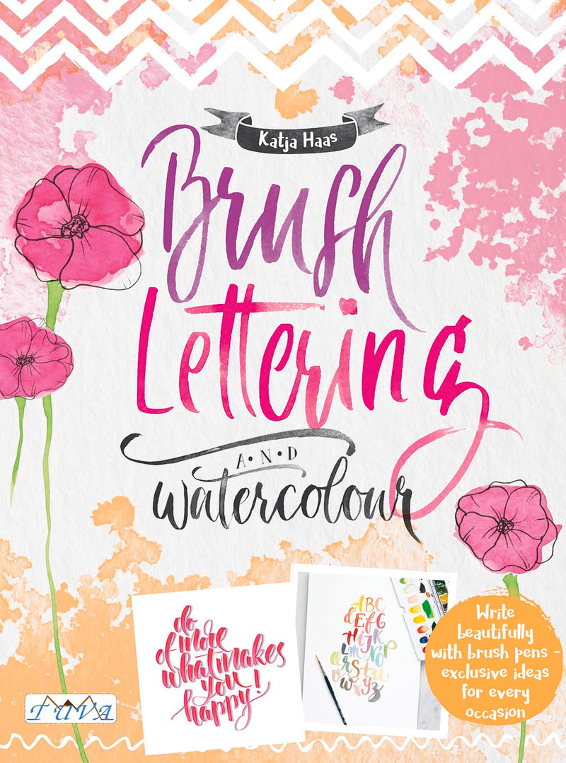Brush Lettering and Watercolour
