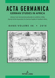 Acta Germanica: German Studies in Africa