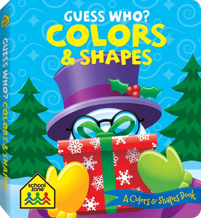 Guess Who? Colors Shapes Board Book - Ages 1 Month+