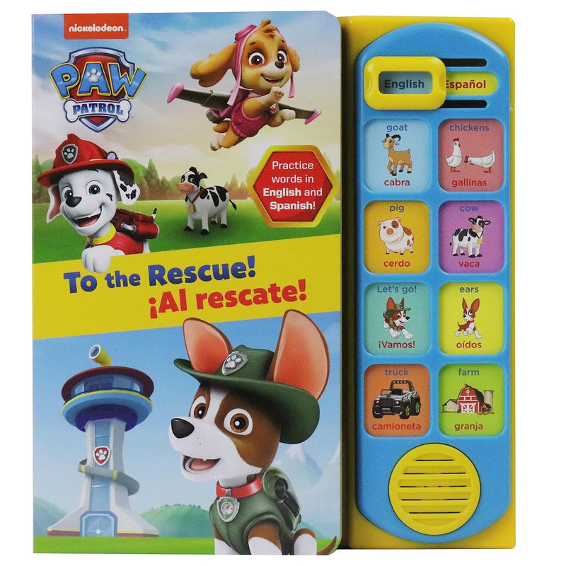 Nickelodeon Paw Patrol: To the Rescue! Al Rescate! English and Spa