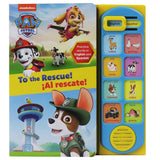 Nickelodeon Paw Patrol: To the Rescue! Al Rescate! English and Spa