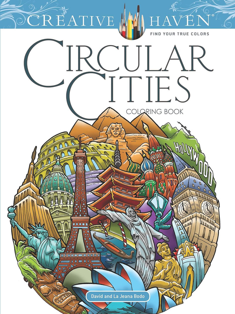 Circular Cities Coloring Book:Creative Haven