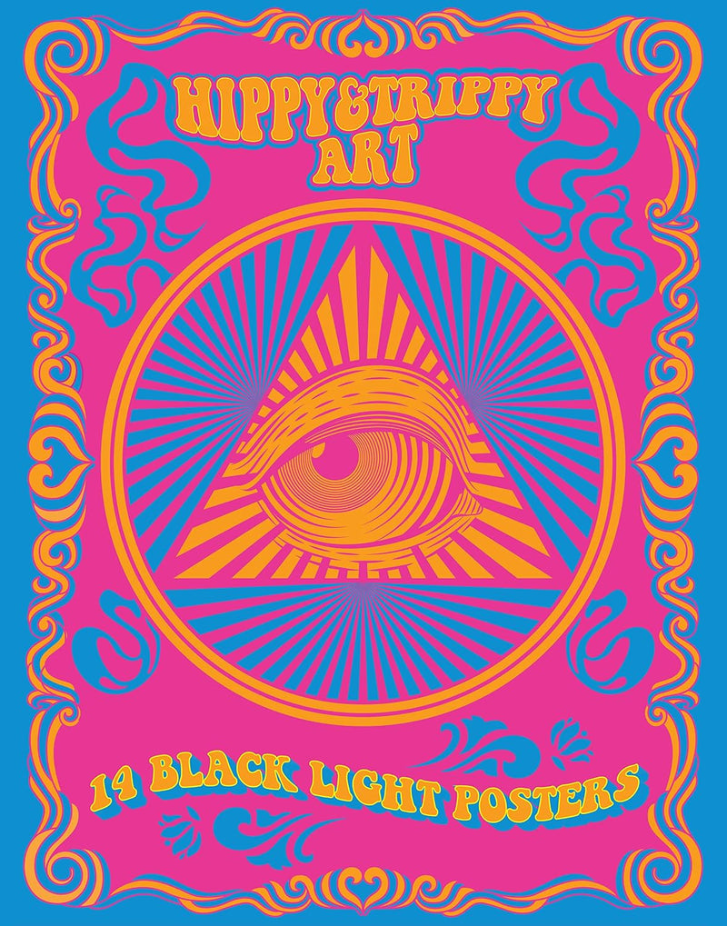 Hippy & Trippy Art: 14 Black Light Posters