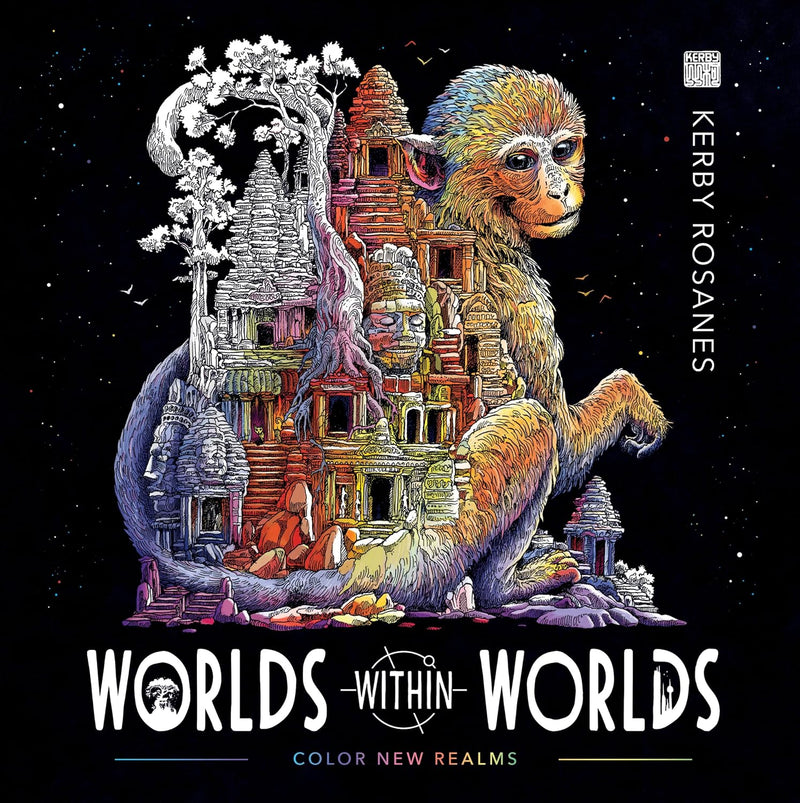 Worlds Within Worlds Coloring Book