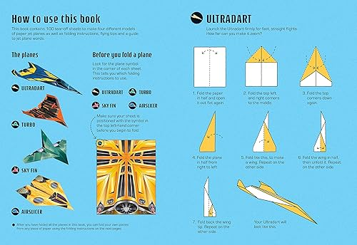 100 Jet Planes to Fold and Fly