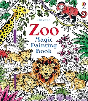 Zoo Magic Painting Book