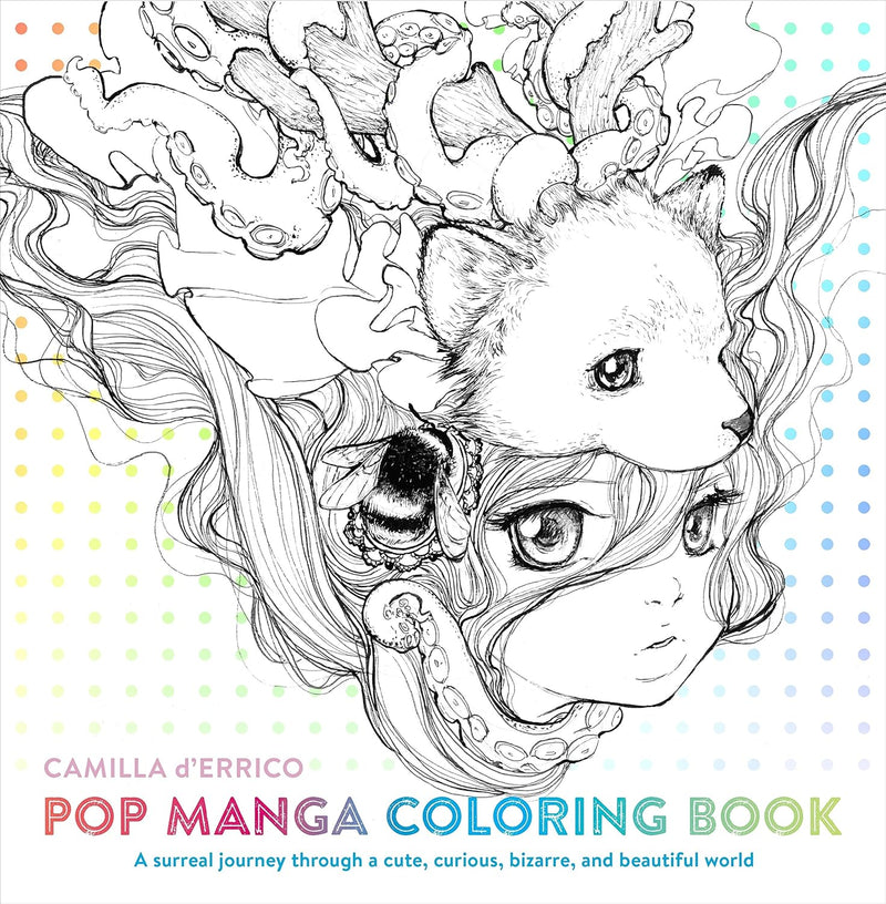 Pop Manga Coloring Book