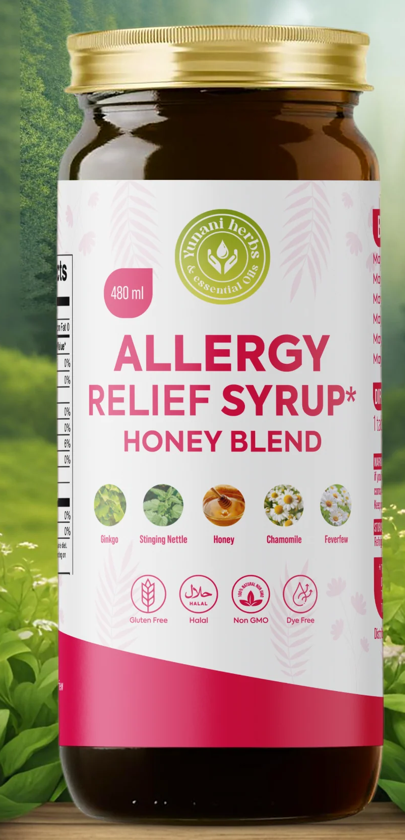 Allergy Relief Syrup Honey Blend