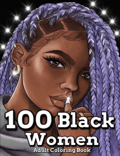 Beautiful Black Women Coloring Book