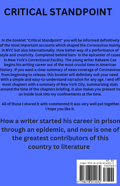 Critical Standpoint: Documentation on the Coronavirus Coming from Two Epicenters