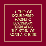 Agatha Christie Magnetic Bookmarks