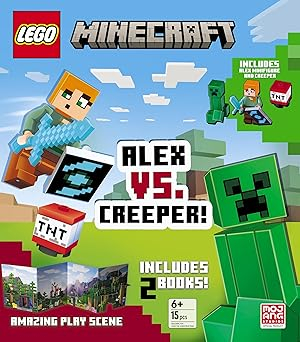 Alex vs. Creeper (LEGO Minecraft): Landscape Activity Box