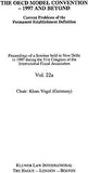 Ifa: The OECD Model Convention - 1997 and Beyond: Current Problems of the Permanent Establishment Definition: Current Problems of the Permanent Establ