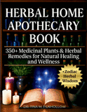Herbal Home Apothecary Book: 350+ Medicinal Plants and Herbal Remedies for Natural Healing and Wellness