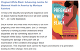 Pregnant While Black: Advancing Justice for Maternal Health in America