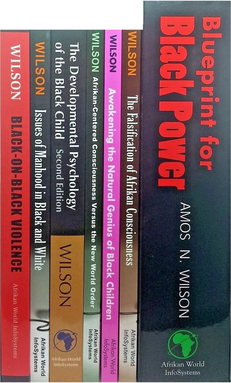 Amos Wilson Brand New 7 Books Collection (GIFT SET PACK)