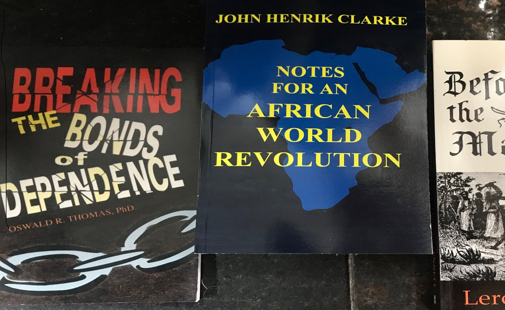 SPECIAL BOOKSTORE OFFER #21: BREAKING THE BONDS OF DEPENDENCE + NOTES FROM AN AFRICAN WORLD REVOLUTION + BEFORE THE MAYFLOWER