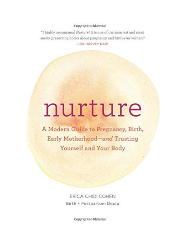 NURTURE: A MODERN GUIDE TO PREGNANCY, BIRTH, EARLY MOTHERHOOD--AND TRUSTING YOURSELF AND YOUR BODY