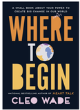 WHERE TO BEGIN: A SMALL BOOK ABOUT YOUR POWER TO CREATE BIG CHANGE IN OUR CRAZY WORLD