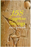 158 Egyptian Sayings: Lined Journal