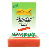 Turmeric Soap All-Natural Hand Crafted Vegan Ayurvedic 10.6 Ounce X 4 BARS