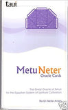 Metu Neter Oracle Cards Cards + Metu Neter, Vol. 1: The Great Oracle of Tehuti and the Egyptian System of Spiritual Cultivation