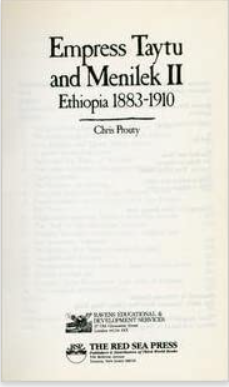 Empress Taytu and Menilek II: Ethiopia 1883-1910