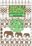 Adinkra Symbols: African Wit & Wisdom, Blank Journal